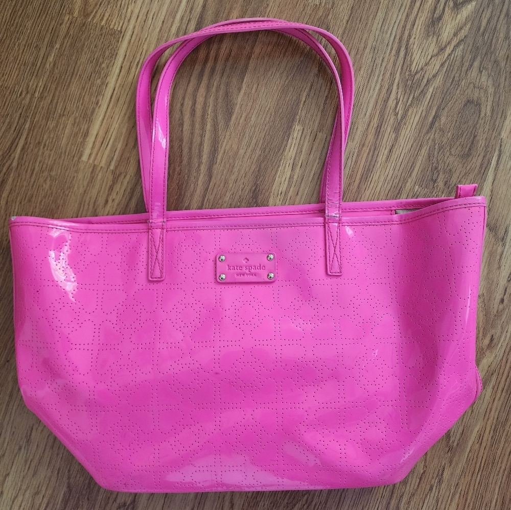 🍁2 for $15🍁 Kate Spade Molly Neon Hot Pink Shoulder Bag Purse Barbie Vibes